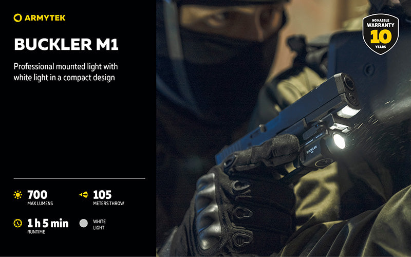 Buckler M1 - 700 Lumens