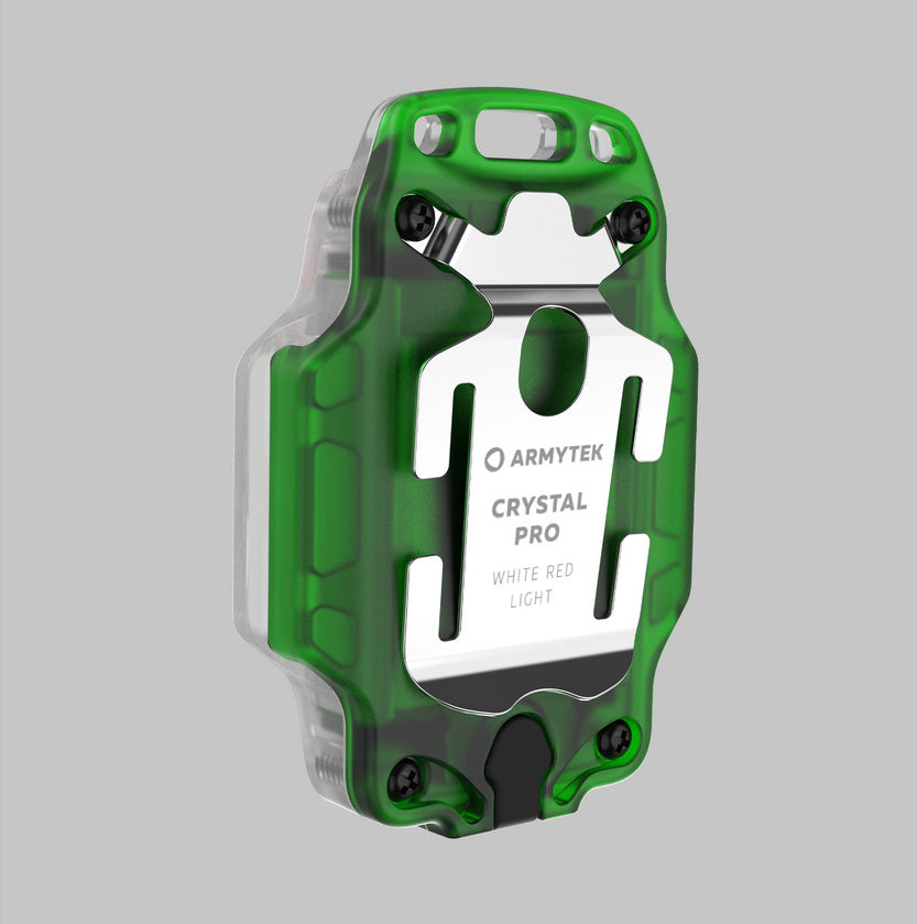 Crystal PRO – 220 Lumens Blanc + 30 Lumens Rouge - Accéléromètre