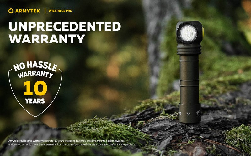 Wizard C2 Pro OLIVE Magnet USB – 2500 Lumens
