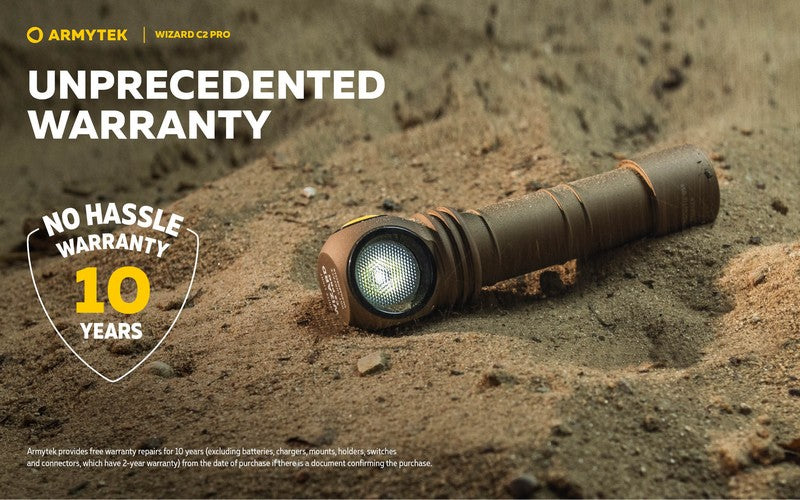 Wizard C2 Pro SAND Magnet USB – 2500 Lumens