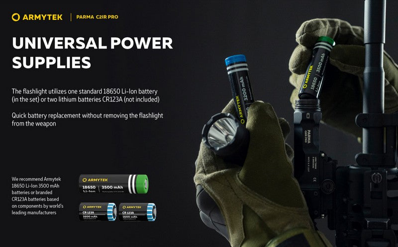 Parma C2iR Pro - 1250 Lumens / 1600mW IR