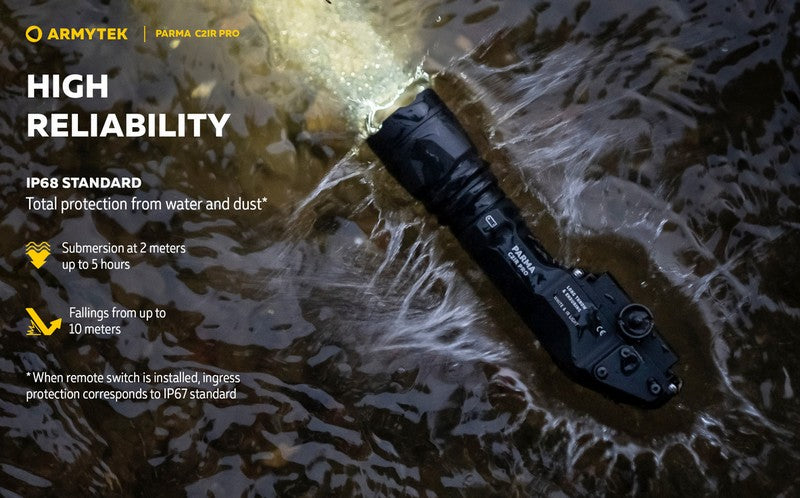 Parma C2iR Pro - 1250 Lumens / 1600mW IR