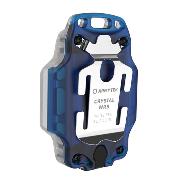 Crystal WRB – 150 Lumens Blanc + Rouge/Bleu