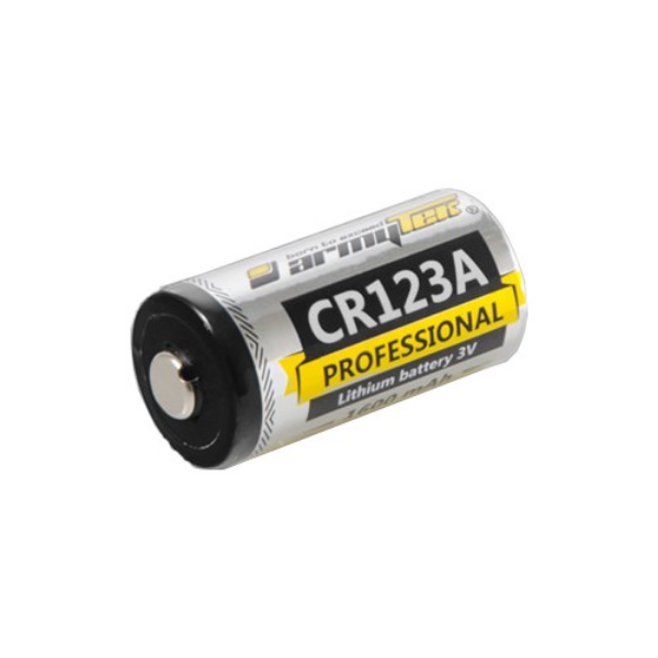 Pile CR123A – 1600mAh 3V protégée