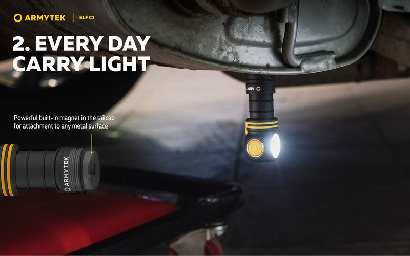 ELF C1 USB-C – 1000/930 Lumens