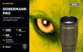 Dobermann Pro OLIVE Magnet USB – 1400 Lumens