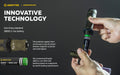 Dobermann Pro OLIVE Magnet USB – 1400 Lumens