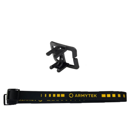 Support fast Clip + headband lampe frontale Armytek Wizard C1 et ELF C1