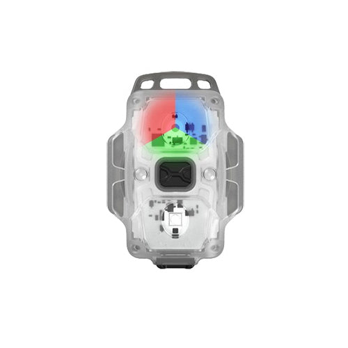 Lampe Armytek Crystal RGB – 200 Lumens Blanc + Rouge/Bleu/Vert