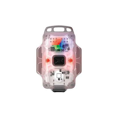 Crystal PRO 3D – 210 Lumens - Lumière Blanche/Rouge/Verte/Bleue - Fonction Feu de Freinage - Accéléromètre