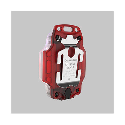 Crystal PRO 3D – 210 Lumens - Lumière Blanche/Rouge/Verte/Bleue - Fonction Feu de Freinage - Accéléromètre