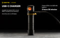 Elf C2 Max - Lampe Frontale 4500 Lumens - Faisceau Large 150° - 4 en 1 - Rechargeable USB-C