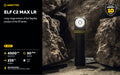 Elf C2 Max LR 4500 Lumens - Portée 235m Longue Distance - 4 en 1 - Rechargeable USB-C
