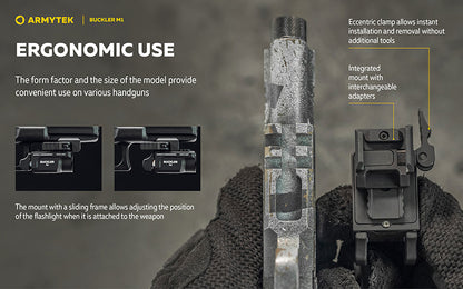 Buckler M1 - 700 Lumens