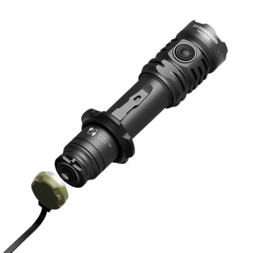 Lampe torche Armytek Dobermann Pro Max 3000 Lumens - Batterie 21700 Li-Ion 5000mAh