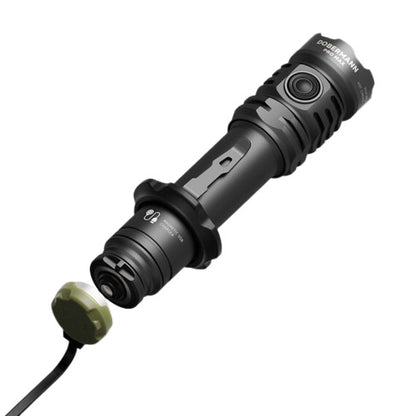 Lampe torche Armytek Dobermann Pro Max 3000 Lumens - Batterie 21700 Li-Ion 5000mAh