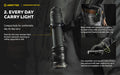 Dobermann Pro Max 3000 Lumens - Batterie 21700 Li-Ion 5000mAh