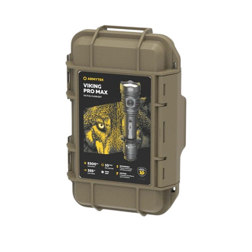 Viking Pro Max 5300 Lumens - Batterie 21700 Li-Ion 5000mAh - Portée de 355 mètres - White ou Warm