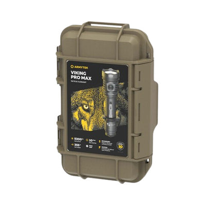 Viking Pro Max 5300 Lumens - Batterie 21700 Li-Ion 5000mAh - Portée de 355 mètres - White ou Warm