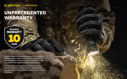 Viking Pro Max 5300 Lumens - Batterie 21700 Li-Ion 5000mAh - Portée de 355 mètres - White ou Warm