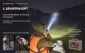 Barracuda Pro Max White 2800 Lumens - Portée 1000m - Rechargeable - Batterie 21700 Li-Ion