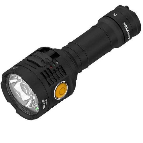 Lampe torche Bear WRG 1500 Lumens - Lumière rouge et verte - rechargeable