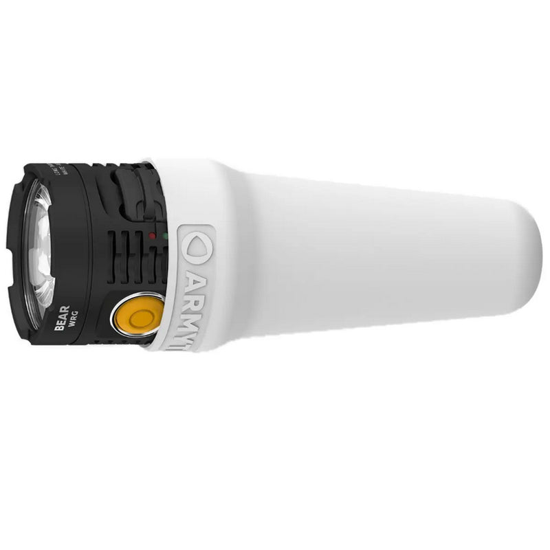 Lampe torche Bear WRG 1500 Lumens - Lumière rouge et verte - rechargeable