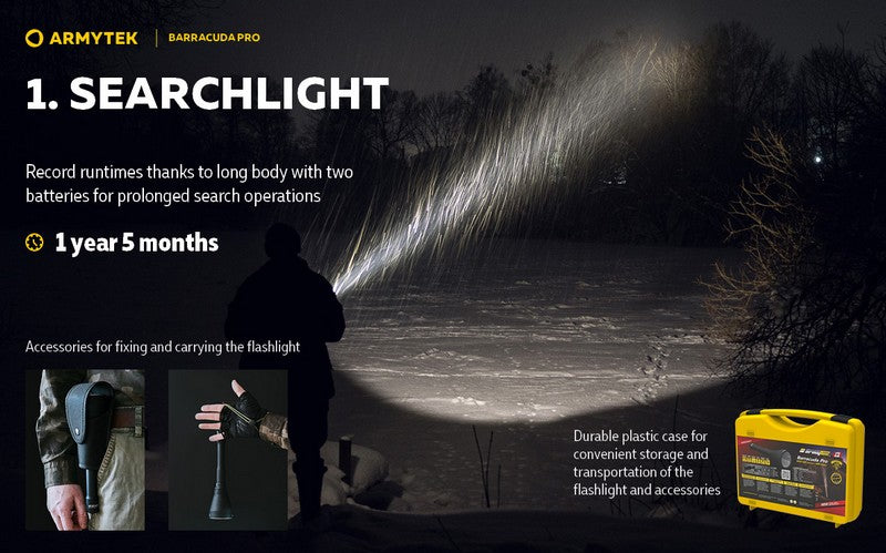 Barracuda Pro V2 XHP35 – 1850/1720 Lumens