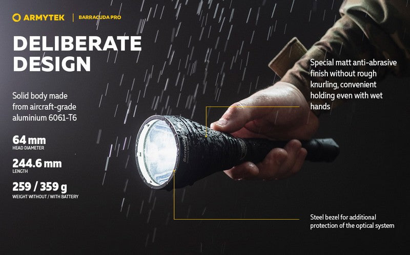 Barracuda Pro V2 XHP35 – 1850/1720 Lumens