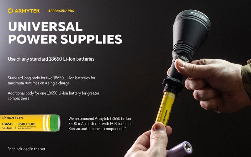 Barracuda Pro V2 XHP35 – 1850/1720 Lumens