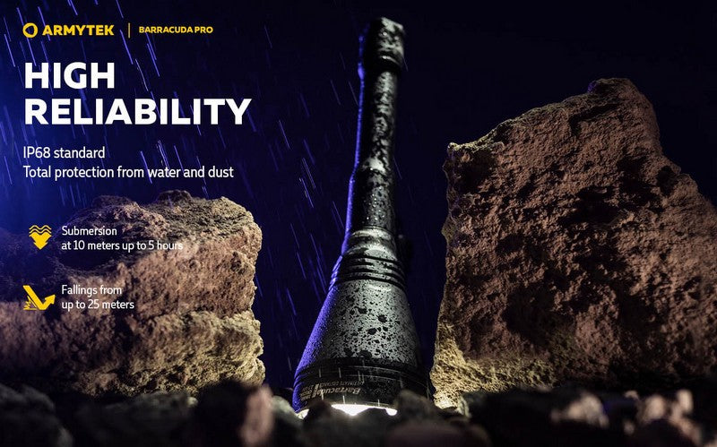 Barracuda Pro V2 XHP35 – 1850/1720 Lumens