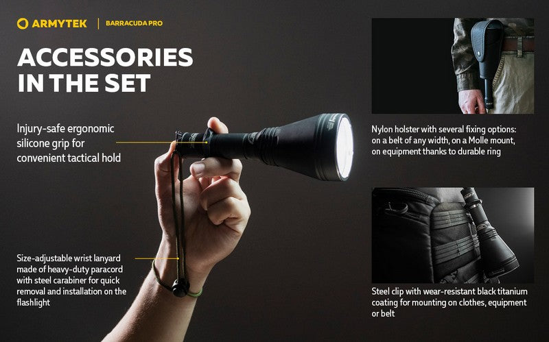 Barracuda Pro V2 XHP35 – 1850/1720 Lumens