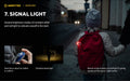 Crystal PRO – 220 Lumens Blanc + 30 Lumens Rouge - Accéléromètre