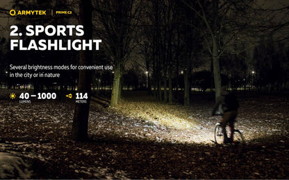 Prime C2 Magnet USB – 1000/930 Lumens