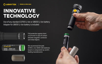 Prime C2 PRO MAX V4 Magnet USB – 4000/3720 Lumens