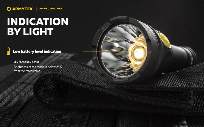 Prime C2 PRO MAX V4 Magnet USB – 4000/3720 Lumens