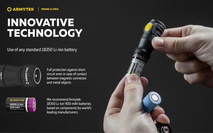 Prime C1 PRO V4 Magnet USB – 1000/930 Lumens