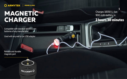 Prime C1 PRO V4 Magnet USB – 1000/930 Lumens