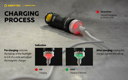 Prime C1 PRO V4 Magnet USB – 1000/930 Lumens