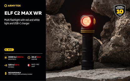 Elf C2 Max WR USB-C – 2500/2325 Lumens
