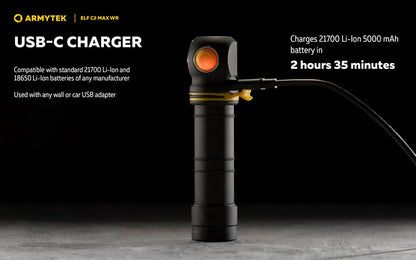 Elf C2 Max WR USB-C – 2500/2325 Lumens