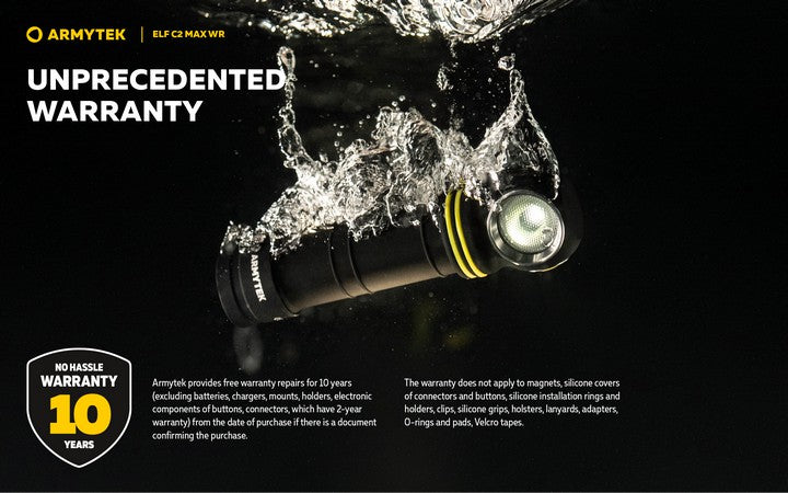 Elf C2 Max WR USB-C – 2500/2325 Lumens