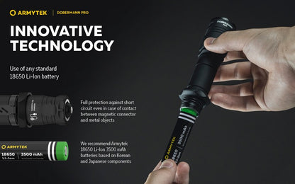 Dobermann Pro Magnet USB – 1500/1400 Lumens