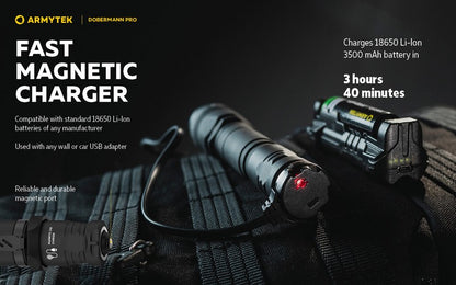 Dobermann Pro Magnet USB – 1500/1400 Lumens