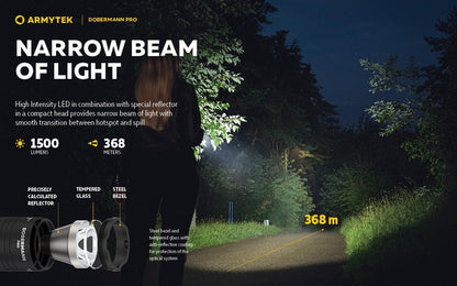 Dobermann Pro Magnet USB – 1500/1400 Lumens