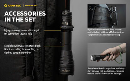 Predator Pro Magnet USB – 1500/1400 Lumens