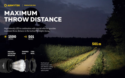 Predator Pro Magnet USB – 1500/1400 Lumens