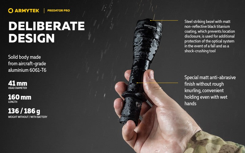 Predator Pro Magnet USB – 1500/1400 Lumens