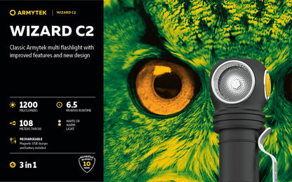 Wizard C2 Magnet USB – 1200/1120 Lumens