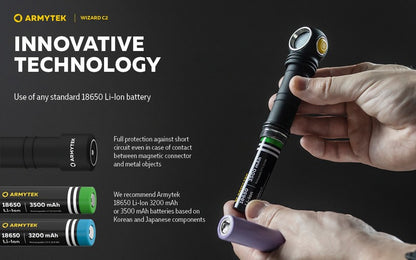 Wizard C2 Magnet USB – 1200/1120 Lumens